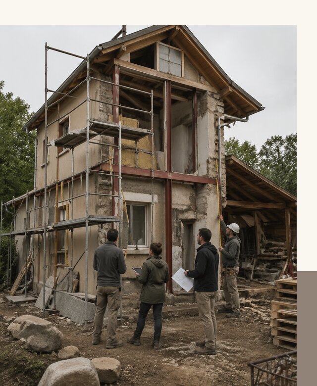 Реконструкция загородного дома под ключ в Южноуральске от бюро
